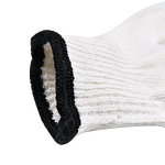 Work Gloves Manufacturer - Factory Price Cotton Knitted Textured 7/10 Gauge 70%Cotton Blend Elastic Cuff for General Use
