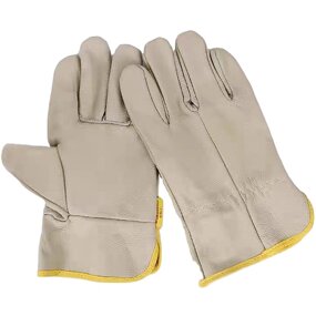 Work Gloves Manufacturer - Leather for Welding & Driving EN388 Certified Oil Resistant & Fireproof FURUNDA FRDL0814