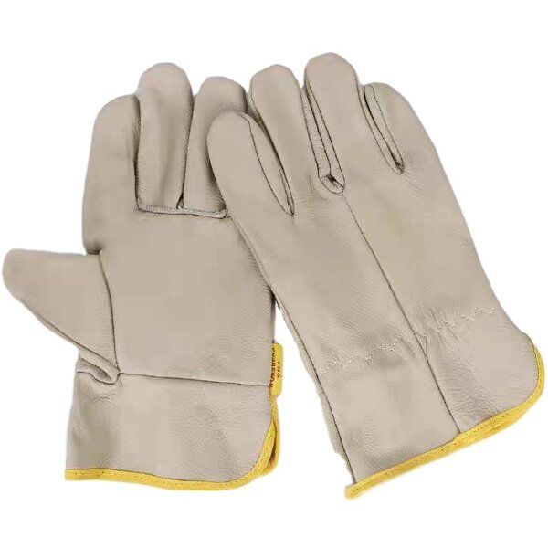 Work Gloves Manufacturer - Leather for Welding & Driving EN388 Certified Oil Resistant & Fireproof FURUNDA FRDL0814