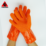 Work Gloves Manufacturer - Fully Coated PVC Gauntlet Liquid Proof
