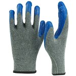 Work Gloves Manufacturer - Wholesale 13g Red Cheap Latex Wrinkle-textured Comfortable Breathable for Home & Industrial