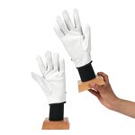 Work Gloves Manufacturer - FURUNDA FRDL0915 Goatskin Leather Driver Reinforced Palm Wing Thumb Slip-on Cuff