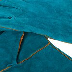 Work Gloves Manufacturer - Cow Split Leather 14-inch Heavy-Duty for Welding & Industrial Heat Resistance Breathable