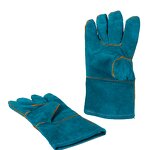 Work Gloves Manufacturer - Cow Split Leather 14-inch Heavy-Duty for Welding & Industrial Heat Resistance Breathable