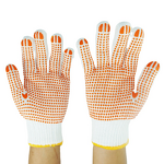 Garden Gloves Manufacturer - PVC Dotted Anti-Slip Breathable Moisture-Wicking Cotton Knitted Wear-Resistant 25cm
