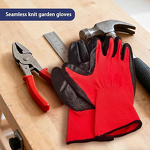 Work Gloves Manufacturer - Nitrile-impregnated Rubber-coated with Grip Non-slip for Women Packing Workers