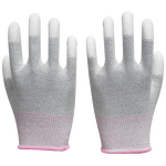 Work Gloves Manufacturer - FURUNDA FRDPU0917 PU Coated Top Finger & Palm Coated 13-Gauge Nylon Enhanced Grip Elastic Cuff