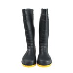 Rain Boots Manufacturer - PVC Steel Toe Waterproof Anti-Slip for Factory Fishing Farming All Seasons