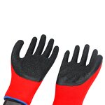 Protective Gloves Manufacturer - Custom Logo 13-pin Nylon Latex Wrinkle Breathable Non-slip