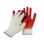 Latex Work Gloves Manufacturer - Red for South Korea Market Factory Direct Export Professional Grade
