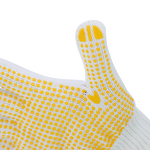 Work Gloves Manufacturer - Factory-direct Price FURUNDA FRDPVC0916 Anti-slip Cotton Knit PVC-dotted Elastic Cuff