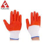 Work Gloves Manufacturer - PVC Coated Single Dipped Oil Acid Alkali Resistant Interlock Lining FURUNDA FRDP0827