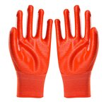 Work Gloves Manufacturer - FURUNDA FFRDN0829 Nitrile Coated U3 Polyester 13 Gauge Elastic Cuff Oil/Acid/Alkali Resistant