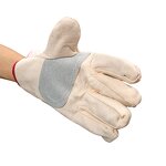 Canvas Gloves Manufacturer - Three-layer Thickened Wear-resistant Labor Protection