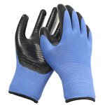 Work Gloves Manufacturer - FURUNDA FFRDN1024 Nitrile Coated U3 Polyester Oil/Acid/Alkali Resistant 13 Gauge