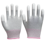 Work Gloves Manufacturer - FURUNDA FRDPU0917 PU Coated Top Finger & Palm Coated 13-Gauge Nylon Enhanced Grip Elastic Cuff