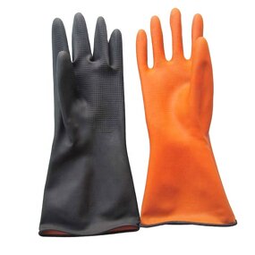 Rubber Work Gloves Manufacturer - Cheap Black Industrial Waterproof Household for Sell