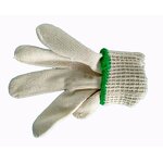 Work Gloves Manufacturer - Industrial Protective FURUNDA FRDC0908 Handmade Cotton/Polyester Knit for Bleaching Operations White