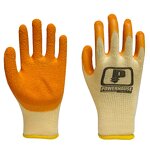 Work Gloves Manufacturer - Wholesale 13g Red Cheap Latex Wrinkle-textured Comfortable Breathable for Home & Industrial