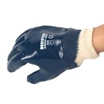 Work Gloves Manufacturer - FURUNDA FRDNO0902 Nitrile Coated 3/4 Fully Coated Oil Acid Alkali Resistant Safety Cuff 23cm