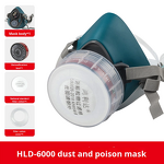 Gas Mask Manufacturer - Futureshield Model 6000 Hepa Filter 3-Layer High Filtration for Pesticide Chemical Work