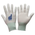 Work Gloves Manufacturer - Wholesale Price 13 Gauge PU Top Finger Coated Breathable Durable Anti-Slip for Assembly