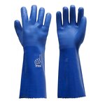 Work Gloves Manufacturer - Chemical Resistant PVC Sandy Finish Grip Palm Non slip