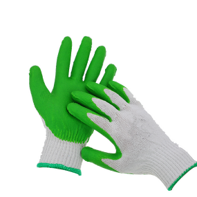 Labor Protection Gloves Manufacturer - Hanging Rubber Finger Coated Anti-oil PVC Flat Rubber Flat Hanging