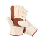 Canvas Gloves Manufacturer - FURUNDA FRDF003 Reinforced Straight Cuff 23cm Thickened for Enhanced Abrasion
