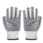 Work Gloves Manufacturer - PVC Dotted Grip for Material Handling One Side Dots 7/10 Gauge Custom Colors