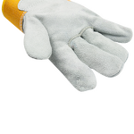 Work Gloves Manufacturer - 10.5" Cow Split Leather Textured Safety Cuff Durable Breathable for Heavy Duty Welding