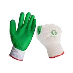 Work Gloves Manufacturer - 10-Gauge Rubber Latex Palm Coated Silicone-Free Powder-Free 25cm EN388 Certified