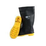 Rain Boots Manufacturer - Unisex Lightweight PVC Waterproof Anti-Slip Mesh Chemical-Resistant