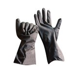 Latex Working Gloves Manufacturer - Black Industrial Factory Production Acceptance of Custom Wholesale