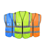 Reflective Vest Manufacturer - Hi-viz Security Uniform Reflector Tape Security Jacket with Logo