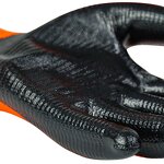 Work Gloves Manufacturer - FURUNDA FFRDN1024 Nitrile Coated U3 Polyester Oil/Acid/Alkali Resistant 13 Gauge