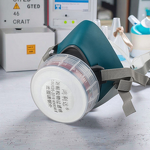 Gas Mask Manufacturer - Futureshield Model 6000 Hepa Filter 3-Layer High Filtration for Pesticide Chemical Work