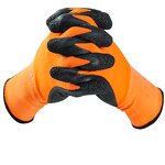 Work Gloves Manufacturer - Construction Site Latex Dipping Wear-Resistant Thickened Non-Slip Full Texture