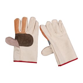 Welding Gloves Manufacturer - High-Temperature Cotton Canvas with Reinforced Cuffs Anti-Slip & Durable