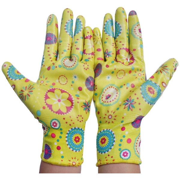 Gardening Gloves Manufacturer - Nitrile Coated Waterproof Puncture Resistant EN388 Certified 25cm Anti-Slip Palm