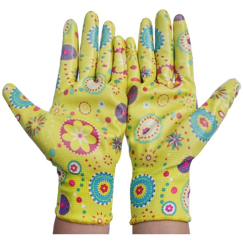 Gardening Gloves Manufacturer - Nitrile Coated Waterproof Puncture Resistant EN388 Certified 25cm Anti-Slip Palm