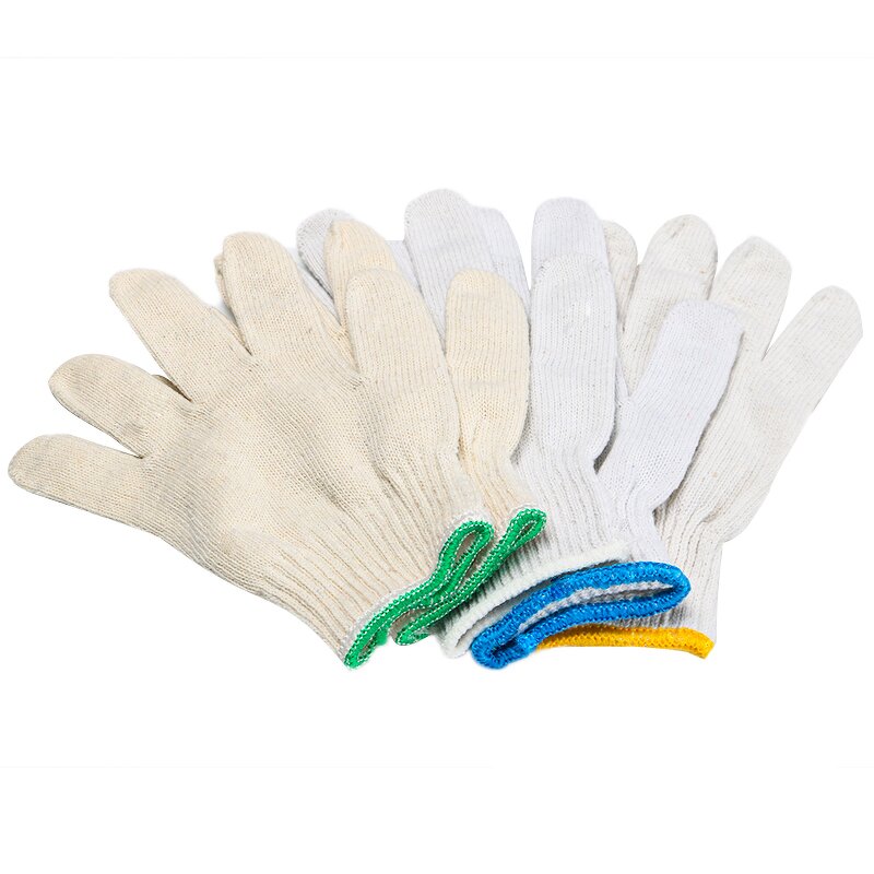 Working Gloves Manufacturer - Wholesale Price Cotton Knitted Elastic Cuff 7-10 Gauge Direct Factory Supply Custom Logo