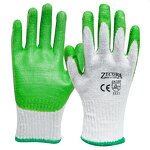 Labor Protection Gloves Manufacturer - Hanging Rubber Finger Coated Anti-oil PVC Flat Rubber Flat Hanging