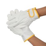 Driving Gloves Manufacturer - Best-selling Layered Goatskin Leather Heat Resistant Waterproof for Heavy-duty Welding