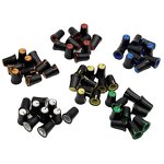 Potentiometer Knob - Manufacturer - 12*17mm Multicolor Knurled 6mm Shaft