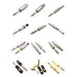 RCA Connector - Manufacturer - 6.35mm Male Female Copper Gold Plated AV Adapter