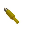 RCA Connector - Manufacturer - Audio Video AV Solder Yellow Plastic Handle