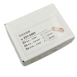 WAGO Inline Connector - Manufacturer - 221-2401 2 Conductor 4mm2 Lever Type