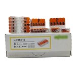 WAGO Splicing Connector - Manufacturer - 221-415 5 Way 450V 32A Quick Connect