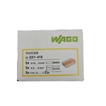 WAGO Splicing Connector - Manufacturer - 221-415 5 Way 4mm2 Lever Type